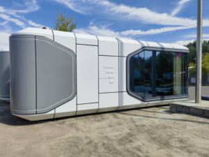 2026 Nuevo Contenedor Móvil Conectado a Internet Cápsula Espacial Casas de Acero Apple Villa para Uso en Resort Escénico al Aire Libre, Hotel de Ocio y Tienda - Product Image 5