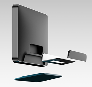 Terminal de contrôle de santé intelligent pour bureau, alimenté par l'IA, portable, en alliage d'aluminium, moniteur biométrique non invasif des signes vitaux des employés - Product Image 3