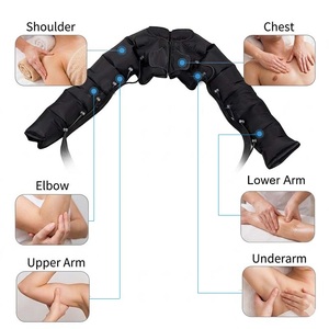 Masajeador de Compresión de Aire VU-IPC04, Chaqueta y Pantalones de Presoterapia de 6 Cámaras, Traje de Compresión para Masaje Corporal Completo - Product Image 5