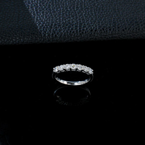 Bague en argent sterling S925 avec diamant de laboratoire VVS taille ronde pour femme, bijoux fins, fiançailles, mariage, usage quotidien, fête, anniversaire, vente en gros - Product Image 2