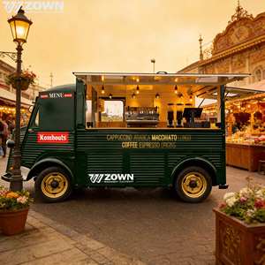 Commercial Electric Mobile Food Truck Custom Built Catering <b>Trailer</b> Multifunctional For Event Fair Snack Sale - Product Image 1