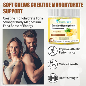 Gomitas de Creatina Monohidrato Compleja Avanzada Altamente Efectivas, Mejoran el Rendimiento Atlético, Suplemento Nutricional para el Fitness - Product Image 5