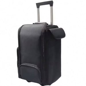 Free Sample Large professional rolling wheel <b>makeup</b> trolley <b>case</b> soft sides customize oxford manicure <b>makeup</b> bag black for - Product Image 1