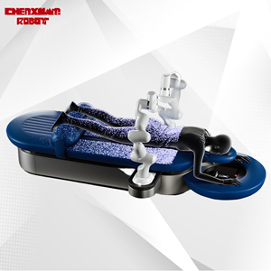 Robot Inteligente No Tripulado de Doble Brazo Totalmente Automático con Diseño de Cama y Ondas de Rejilla para Relajación - Product Image 1