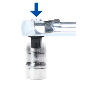 BRILLIANT TOOLS - BT022995 <b>1</b>/<b>2</b>'' reversible <b>ratchet</b> with metal handle, 100 tooth - EAN 4042146845004 <b>RATCHETS</b> <b>1</b>/<b>2</b>" - Product Image 5