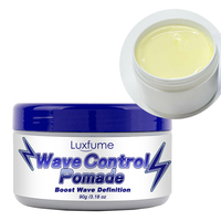 Pomades Ondulantes pour Hommes Marque Blanche, Crème de Coiffage Ondulante pour Hommes
