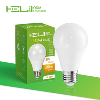 Ampoule LED à courant constant DOB pleine tension E27 3W 5W 7W 9W 12W 15W 18W 24W A60, ampoule LED avec angle de faisceau de 220 degrés pour la maison