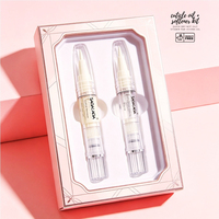 SAGALAGA 1.5ML Huile Hydratante pour Cuticules Stylo Dissolvant Adoucissant Kit Stylo Rotatif Traitement Manucure