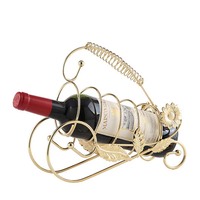 Porte-bouteilles décoratif pour hôtels et bars, support de bouteille en métal en forme de tournesol, dernier design