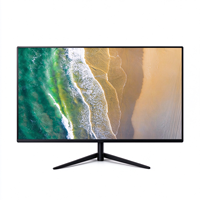 Moniteur de jeu PC LED VA FHD 23,8 pouces 144 Hz, temps de réponse de 5 ms avec ports VGA, noir