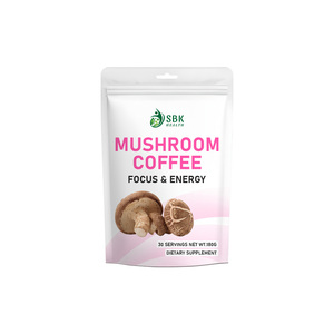 Café de hongos más vendido, con leche, aumenta la energía, reduce la fatiga, apoya la inmunidad y revitaliza, en polvo. - Product Image 1