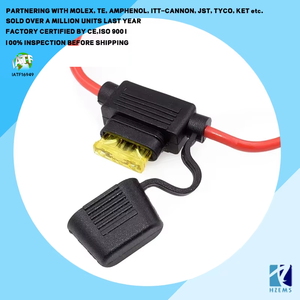 批发迷你刀片船卡车电路汽车保险丝座12V 30A汽车保险丝迷你保险丝总成汽车线束 - Product Image 3