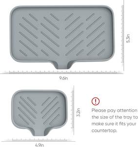 Jabonera de Silicona Autodrenante de Alta Pureza, Ecológica y Fácil de Limpiar, Jabonera Gruesa para Baño y Ducha - Product Image 6