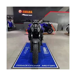 3D Teppich Garage Innen oder Außen Logo Boden Motorrad Gummi matte Teppiche Wohnzimmer Matten
