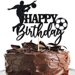 <span class=keywords><strong>D</strong></span>écorations de gâteaux de football avec but et maillot pour fêtes de match et anniversaires - Product Image 1