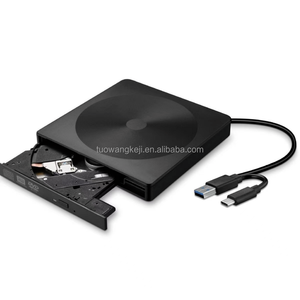 Bên ngoài DVD Drive USB 3.0 + USB-C CD Burner CD/DVD +/-RW Ổ đĩa quang, mỏng xách tay DVD CD <span class=keywords><strong>Rom</strong></span> rewriter <span class=keywords><strong>duplicator</strong></span> - Product Image 6