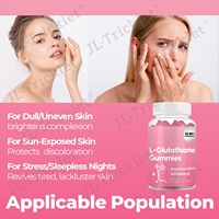 JULONG Fournisseur OEM Marque Privée Collagène L-Glutathion Biologique 13-en-1 Gommes Éclaircissantes pour la Peau
