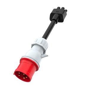 Adattatore CEE Rosso a 5 Pin per <span class=keywords><strong>Tesla</strong></span> Model S,3,X,Y Gen 2, Caricatore EV Universale, Connettore <span class=keywords><strong>Mobile</strong></span> 32A, Adattatore Rosso <span class=keywords><strong>Tesla</strong></span> a 5 Pin CEE - Product Image 1