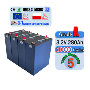 แบตเตอรี่ LiFePO4 3.2V 280Ah 315Ah จากคลังสินค้า EU แบบ DDP เกรด A ใหม่ สำหรับรถบ้าน มอเตอร์โฮม เรือยอชท์ ชุดโซลาร์เซลล์ DIY - Product Image 1