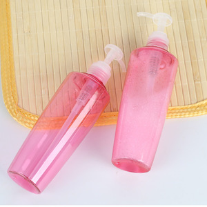 Hengshui Jia Yue 300Ml Pet Cosmetic Bottle Pump <b>Dispenser</b> For <b>Shampoo</b> Shower Gel Lotion Travel Size - Product Image 3
