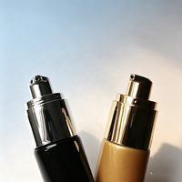 Tube en plastique à pompe sans air pour crème contour des yeux, ensemble de produits de toilette personnalisés, articles de toilette pour hôtel, tube en plastique format voyage mini