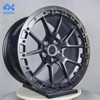 Jantes Beadlock forgées en alliage 17 18 19 20 pouces 5X114.3 5x120 5x112 Jantes Beadlock personnalisées Jantes de course de dragster pour Ford Mustang GT