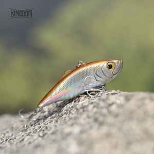 Kingdom Nouveauté 5504 Leurre de pêche Minnow flottant, Appâts artificiels de haute qualité, Wobblers à bonne <span class=keywords><strong>action</strong></span> pour eau salée, Jertbait - Product Image 5