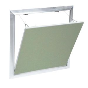Panel de acceso de tablero de yeso de techo cuadrado, escotilla de inspección, puerta de acceso de paneles de yeso con revestimiento alimentado - Product Image 4