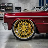 Jantes forgées Bku en 2 pièces, 24 et 26 pouces, 5X120.65 pour Chevrolet Corvette C10 Chevelle Impala Chevy Camaro, jantes en alliage polies