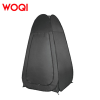 Tente de confidentialité portable WOQI pour le camping en plein air, salle de bain, vestiaire, toilettes, comprend un tapis de camping