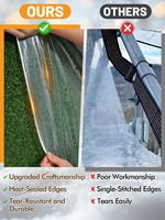 Lona de PVC de Alta Calidad de 650 g/m², Impermeable, Anti-UV, Resistente, Recubierta de Vinilo, para Cubrir Camiones, Toldos, Lonas