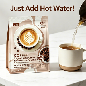 Délicieux café instantané en poudre, latte crémeux, <span class=keywords><strong>cappuccino</strong></span>, latte à la noix de coco au goût riche - Product Image 5