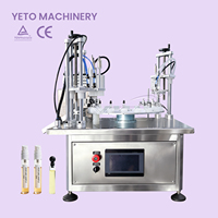 Machine de remplissage et de bouchage de parfums de bureau, machine de remplissage de liquides et d'huiles parfumées, machine de pressage de bouchons