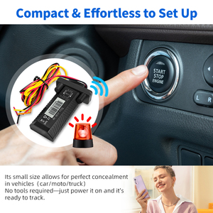 Localizador GPS 4G+2G para Vehículos, Rastreo en Tiempo Real, Control por Aplicación, Dispositivo Antirrobo ST-901 - Product Image 4