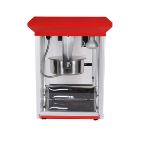 Machine à popcorn commerciale avec chariot, 8 oz, rouge rétro, électrique, <span class=keywords><strong>pour</strong></span> cinéma, fêtes et événements - Product Image 5
