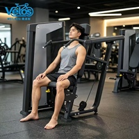 Mesin Latihan Bahu Velos Professional Adjustable Portable Durable Strength Training Shoulder Press Gym Machine Pin Loaded Commercial Fitness