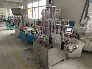 Máquina Llenadora de Botellas Automática KEFAI <span class=keywords><strong>para</strong></span> Líquidos Químicos de Limpieza Corrosivos y <span class=keywords><strong>Alcohol</strong></span>, de 20-5000 ml, con 2-8 Cabezales de Llenado Múltiple - Product Image 6