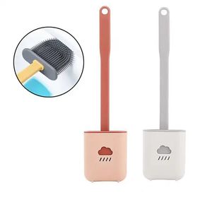 Silicone avec support nettoyage créatif <span class=keywords><strong>suspendu</strong></span> doux salle de bain propre maison outil <span class=keywords><strong>brosse</strong></span> durable TPR nettoyage Silicone toilette <span class=keywords><strong>brosse</strong></span> wi - Product Image 3