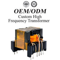 Transformateur de commutation Flyback SMPS haute puissance et haute fréquence OEM personnalisé Chengpin EE13 pour applications industrielles, télécommunications, chargeurs de véhicules électriques, LED et médicales