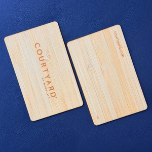บัตรคีย์การ์ดโรงแรมไม้ไผ่ธรรมชาติรักษ์โลก ลดราคาพิเศษ พร้อมชิป RFID 13.56MHz สำหรับระบบควบคุมการเข้าออกโรงแรม - Product Image 4