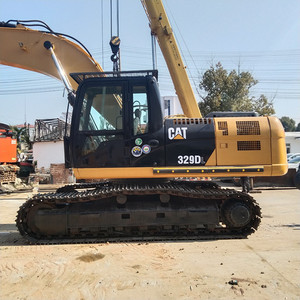 รถขุด CAT 329DL ขนาดใหญ่ 29 ตัน พร้อมบุ้งกี๋ขุดขนาด 1.45 ลูกบาศก์เมตร รถขุดตีนตะขาบมือสอง - Product Image 2