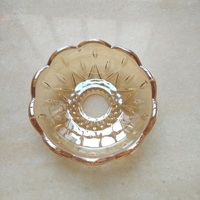 Chine fournisseur cristal clair lustre en verre lampe murale bobèche