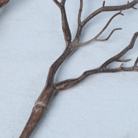 Fleur artificielle en plastique, branche de corail, bois de cerf, branche sèche, nouveau style pour la décoration d'Halloween, intérieur et extérieur, aménagement paysager