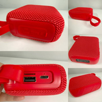 Nouveau GO4 pour Enceinte Portable Sans Fil 5.3, Mini Subwoofer de Sport Extérieur 5W, Audio Domestique avec Micro Intégré, Compact, Idéal Cadeau