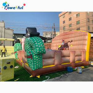 Popular Party Rental Mechanical Bull Ride con colchón inflable - Product Image 4