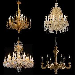 Jewell erytop Französisch klassische Beleuchtung Luxus leuchten viktoria nische Pendel leuchte Barock antike Bronze Kronleuchter Glas Kronleuchter