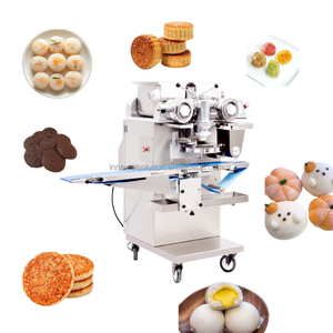 Máquina automática para formar pasteles de luna de cinco nueces, máquina para formar bolas de arroz verde, máquina automática para rellenar buchty de queso para fábrica - Product Image 1
