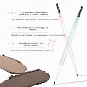 <span class=keywords><strong>Crayon</strong></span> à sourcils double embout NOVO, <span class=keywords><strong>crayon</strong></span> à sourcils longue tenue anti-bavures avec brosse - Product Image 2