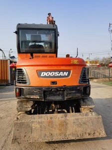 Giá Đặc Biệt Doosan Dx60w Ngón Tay Cái Thương Hiệu Ban Đầu Sử Dụng Secondhand Máy Xúc Thủy Lực Bánh Xe Máy Xúc Diggers - Product Image 4