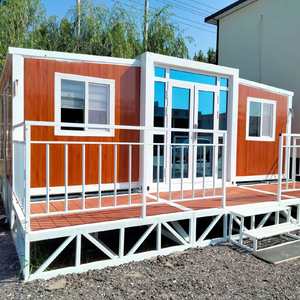 20ft 40ft Mobile Kitchen Foldable <strong>House</strong> <strong>Wooden</strong> Prefab Tiny Homes Expandable Container <strong>House</strong> - Product Image 1